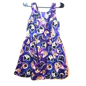 Retrolicious Galaxy Cat Dress